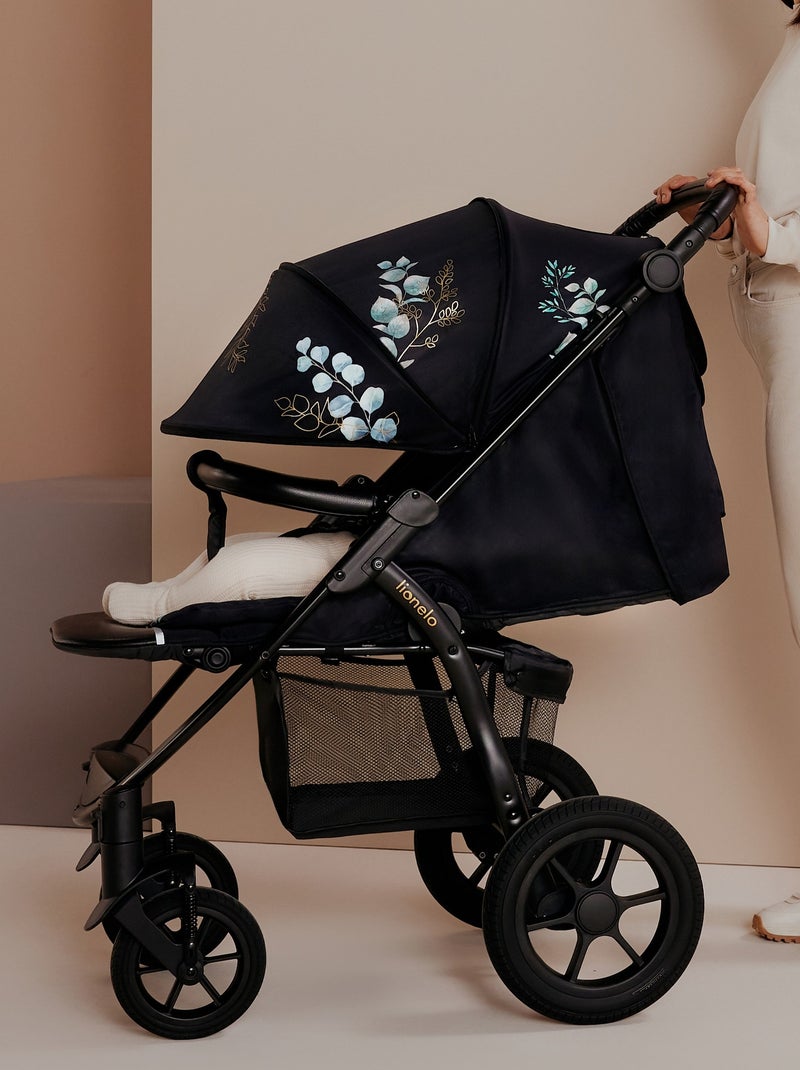 Cochecito todoterreno LIONELO Annet Tour - Ruedas inflables grandes - Hasta 22 kg Negro Multicolor - Kiabi
