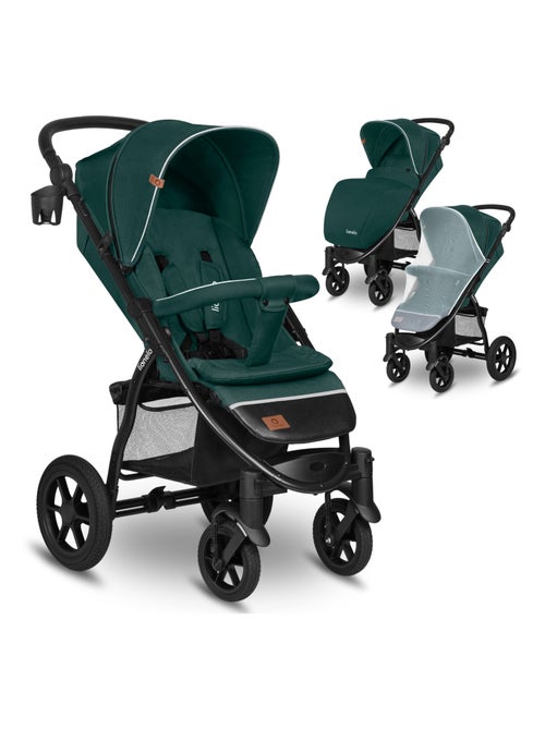 Cochecito todoterreno LIONELO Annet Tour - Ruedas inflables grandes - Hasta 22 kg - Kiabi