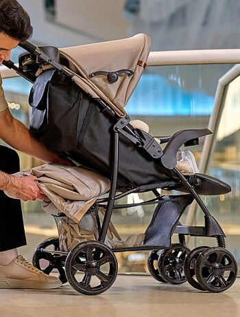 Cochecito todoterreno LIONELO Emma - 6-36 meses - Bolso incluido - Plegado rápido