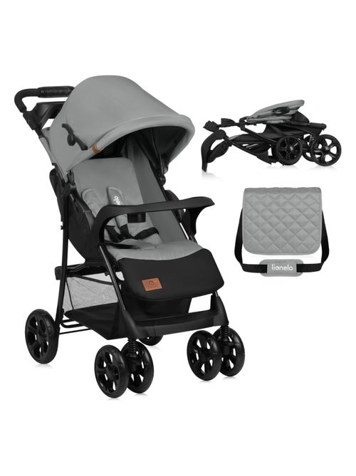 Cochecito todoterreno LIONELO Emma - 6-36 meses - Bolso incluido - Plegado rápido - Kiabi