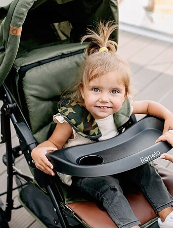 Cochecito todoterreno LIONELO Emma - 6-36 meses - Bolso incluido - Plegado rápido