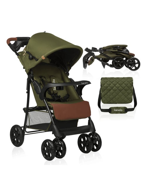 Cochecito todoterreno LIONELO Emma - 6-36 meses - Bolso incluido - Plegado rápido - Kiabi