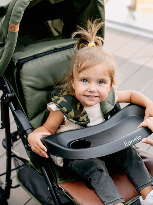 Cochecito todoterreno LIONELO Emma - 6-36 meses - Bolso incluido - Plegado rápido - Kiabi