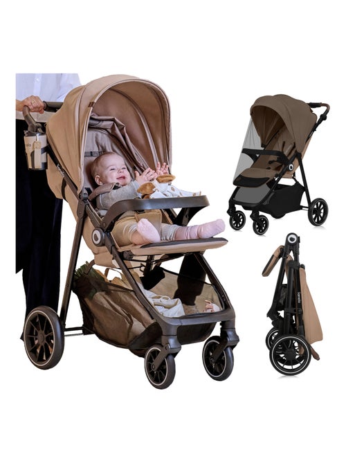 Cochecito todoterreno LIONELO Emma One - Plegado rápido - Ruedas grandes - 6-48 meses - Kiabi