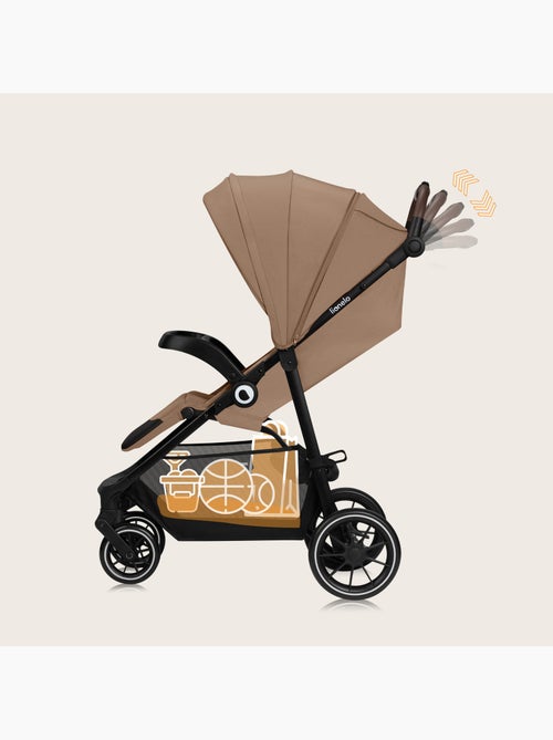 Cochecito todoterreno LIONELO Emma One - Plegado rápido - Ruedas grandes - 6-48 meses - Kiabi
