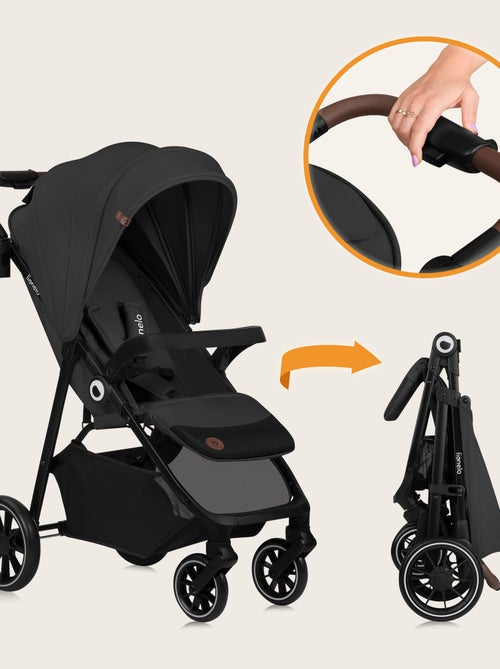 Cochecito todoterreno LIONELO Emma One - Plegado rápido - Ruedas grandes - 6-48 meses - Kiabi