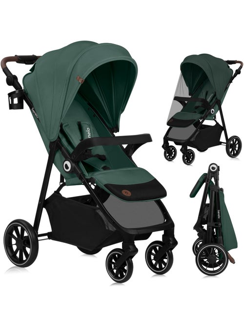Cochecito todoterreno LIONELO Emma One - Plegado rápido - Ruedas grandes - 6-48 meses - Kiabi