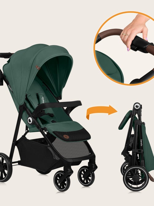 Cochecito todoterreno LIONELO Emma One - Plegado rápido - Ruedas grandes - 6-48 meses - Kiabi