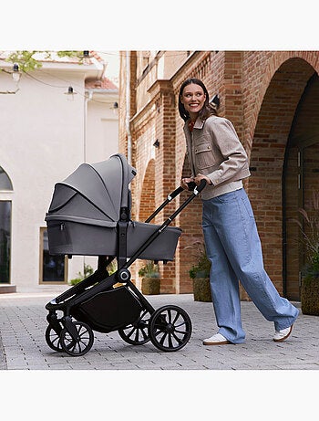 Cochecito Trio LIONELO Mika Plus - Hasta 4 años - Cochecito, capazo, silla de coche y accesorios