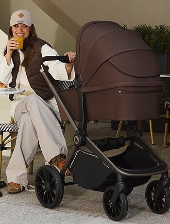 Cochecito Trio LIONELO Mika Plus - Hasta 4 años - Cochecito, capazo, silla de coche y accesorios