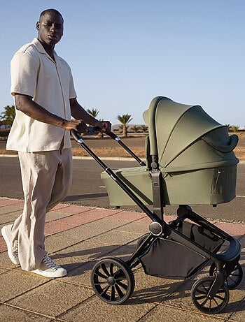 Cochecito Trio LIONELO Mika Plus - Hasta 4 años - Cochecito, capazo, silla de coche y accesorios