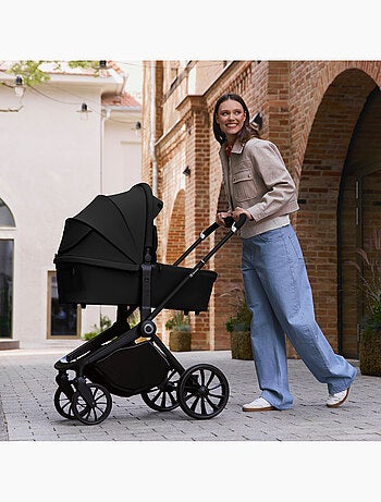 Cochecito Trio LIONELO Mika Plus - Hasta 4 años - Cochecito, capazo, silla de coche y accesorios