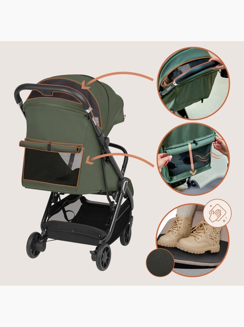 Cochecito ultracompacto LIONELO Bess - Compatible con aviones - Ligero - Plegado rápido - Kiabi