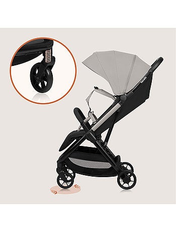 Cochecito ultracompacto LIONELO Julie Air - Compatible con aviones - Ligero - Plegado rápido