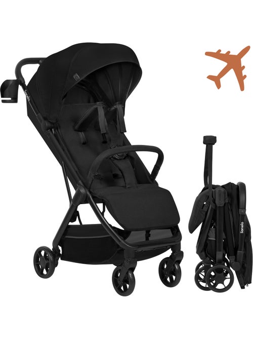 Cochecito ultracompacto LIONELO Julie Air - Compatible con aviones - Ligero - Plegado rápido - Kiabi