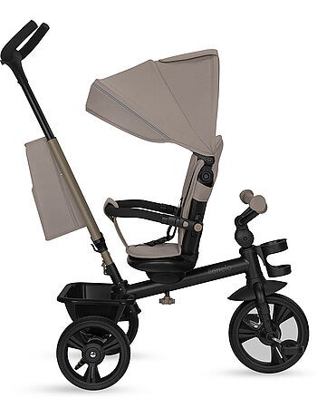 Cochecito y triciclo de bebé lionelo haari - hasta 25 kg - asiento reversible - cesta y bolso inclui