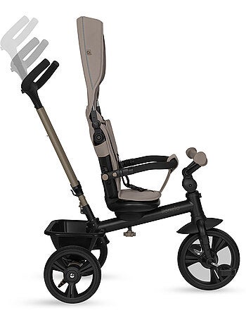 Cochecito y triciclo de bebé lionelo haari - hasta 25 kg - asiento reversible - cesta y bolso inclui