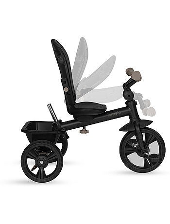Cochecito y triciclo de bebé lionelo haari - hasta 25 kg - asiento reversible - cesta y bolso inclui