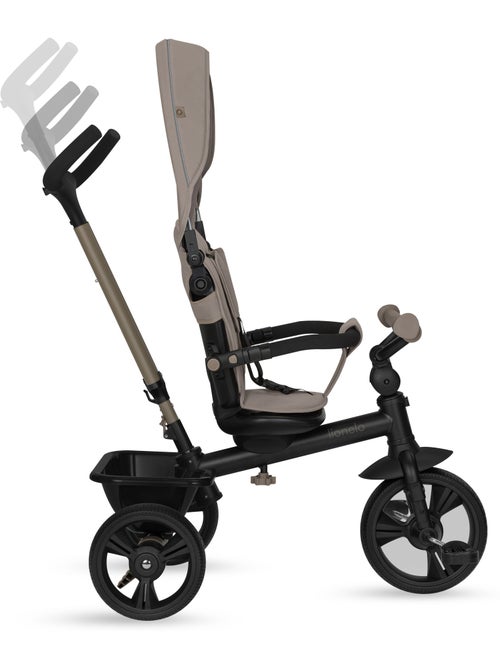 Cochecito y triciclo de bebé lionelo haari - hasta 25 kg - asiento reversible - cesta y bolso inclui - Kiabi
