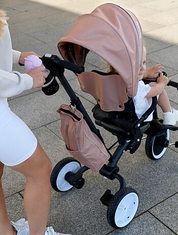 Cochecito y triciclo de bebé LIONELO Tris Plus - Hasta 25 kg - Asiento reversible - Accesorios inclu