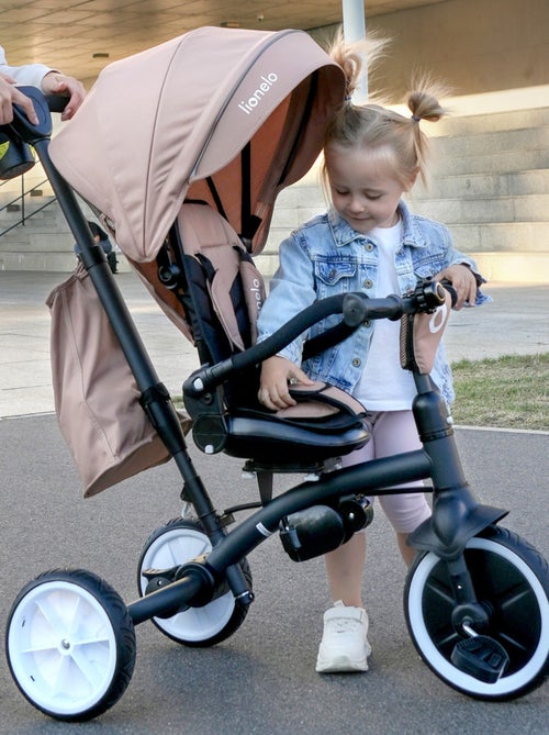 Cochecito y triciclo de bebé LIONELO Tris Plus - Hasta 25 kg - Asiento reversible - Accesorios inclu - Kiabi