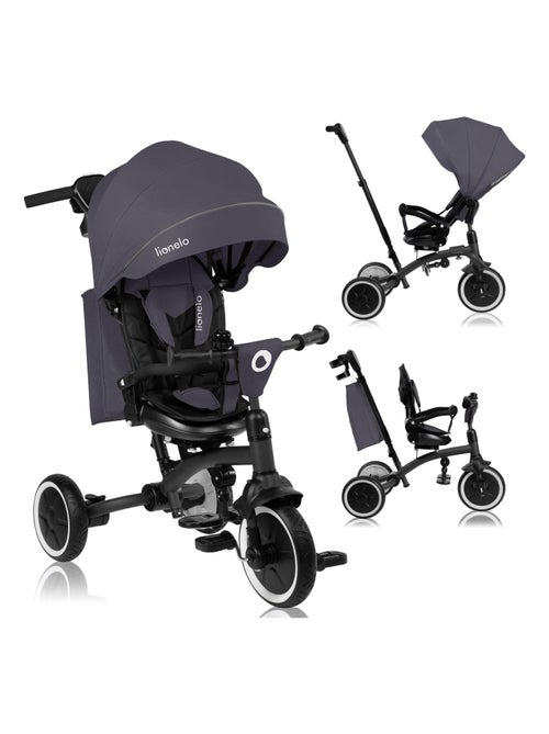 Cochecito y triciclo de bebé LIONELO Tris Plus - Hasta 25 kg - Asiento reversible - Accesorios inclu - Kiabi