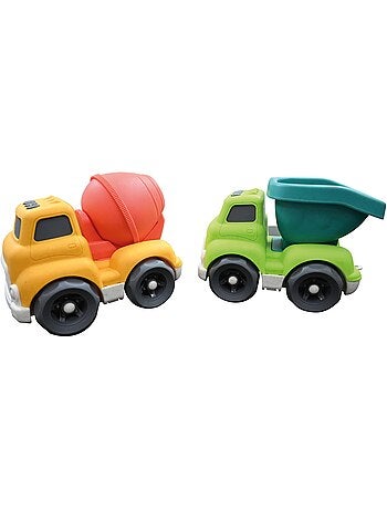Coches deslizantes Paquete de vehículos para maquinaria pesada 18*11*13cm (2 piezas)