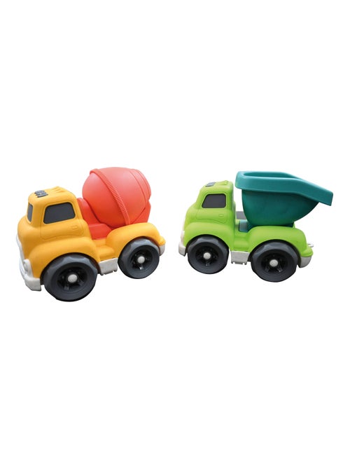 Coches deslizantes Paquete de vehículos para maquinaria pesada 18*11*13cm (2 piezas) - Kiabi