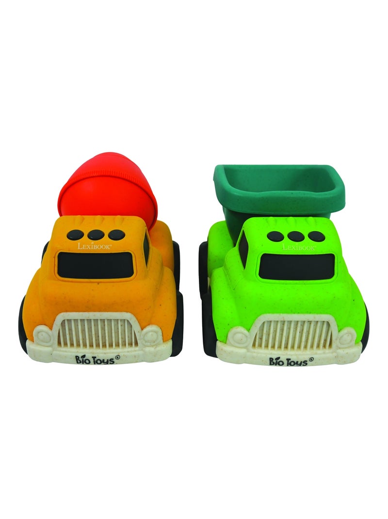 Coches deslizantes Paquete de vehículos para maquinaria pesada 18*11*13cm (2 piezas) Multicolor - Kiabi