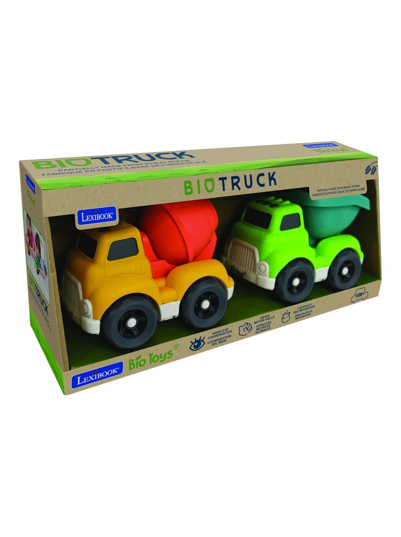 Coches deslizantes Paquete de vehículos para maquinaria pesada 18*11*13cm (2 piezas) Multicolor - Kiabi