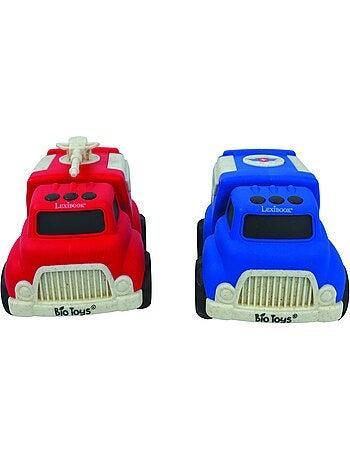 Coches pequeños – Pack de policía y camión de bomberos