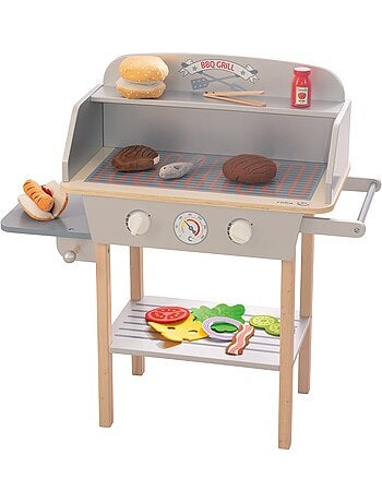 Cocina barbacoa con patas para niños con 14 accesorios 'Roba BBQ Grill'