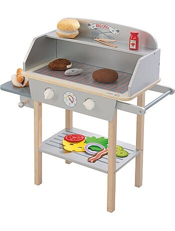 Cocina barbacoa con patas para niños con 14 accesorios 'Roba BBQ Grill'