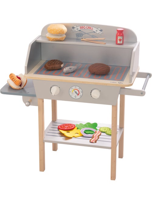 Cocina barbacoa con patas para niños con 14 accesorios 'Roba BBQ Grill' - Kiabi Cocina barbacoa con patas para niños con 14 accesorios 'Roba BBQ Grill' - Kiabi