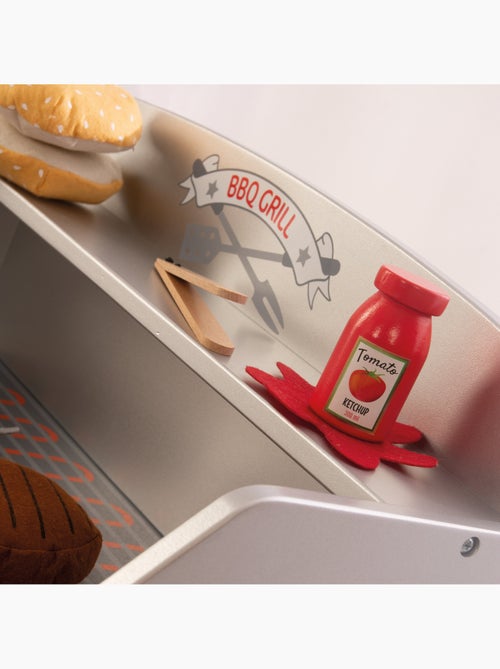 Cocina barbacoa con patas para niños con 14 accesorios 'Roba BBQ Grill' - Kiabi Cocina barbacoa con patas para niños con 14 accesorios 'Roba BBQ Grill' - Kiabi