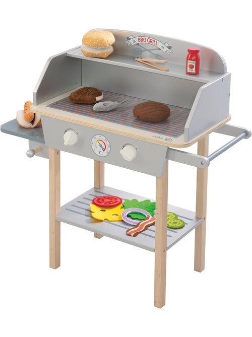 Cocina barbacoa con patas para niños con 14 accesorios 'Roba BBQ Grill' - Kiabi Cocina barbacoa con patas para niños con 14 accesorios 'Roba BBQ Grill' - Kiabi
