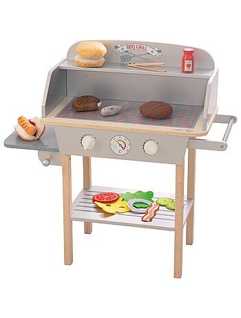 Cocina barbacoa con patas para niños con 14 accesorios 'Roba BBQ Grill'