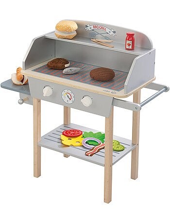 Cocina barbacoa con patas para niños con 14 accesorios 'Roba BBQ Grill'