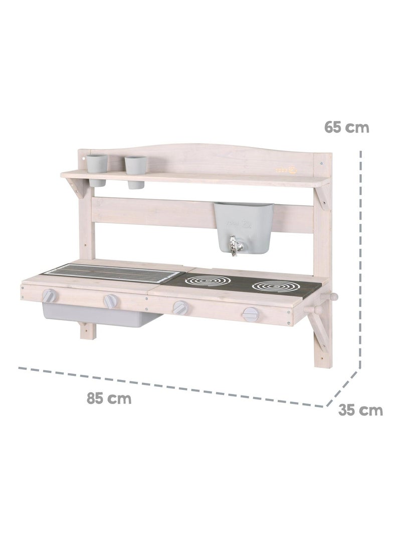 Cocina colgante para niños - cocina exterior en madera maciza 'Roba' N/D - Kiabi