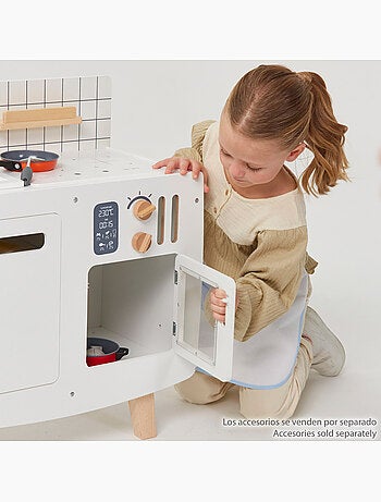 Cocina de madera de juguete estilo retro WOOMAX