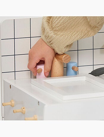 Cocina de madera de juguete estilo retro WOOMAX
