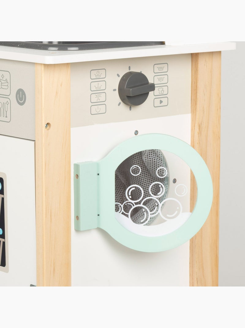 Cocina de madera eléctrica con accesorios WOOMAX N/D - Kiabi