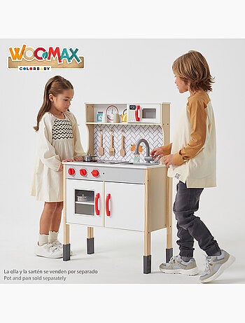 Cocina de madera eléctrica WOOMAX