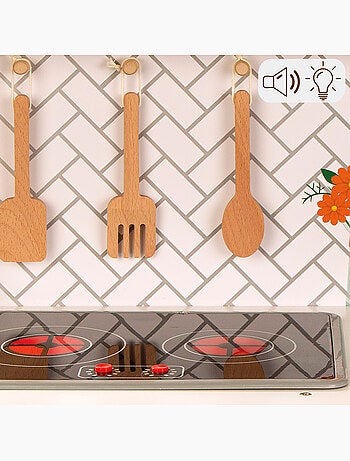 Cocina de madera eléctrica WOOMAX