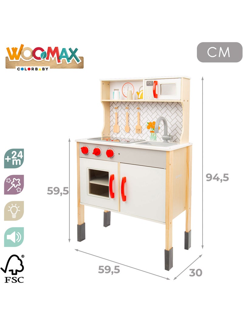 Cocina de madera eléctrica WOOMAX N/D - Kiabi