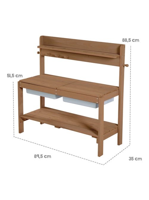 Cocina de verano para niños en madera maciza resistente a la intemperie 'Roba Fun Outdoor+' - Kiabi