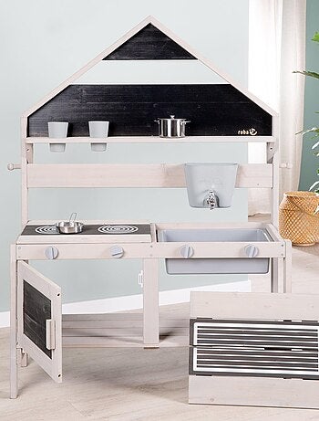 Cocina exterior en forma de casa para niños con accesorios 'Roba'