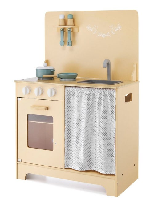 Cocina infantil de madera con LED y accesorios Mamabrum - Kiabi