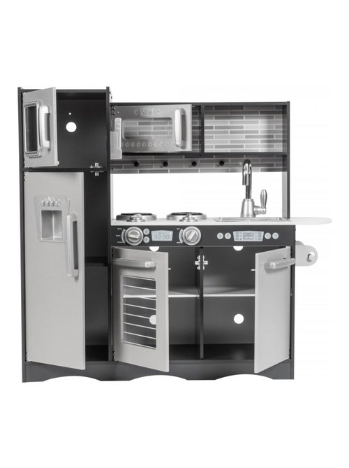 Cocina infantil de madera con LED y delantal 93x83 Mamabrum - Kiabi