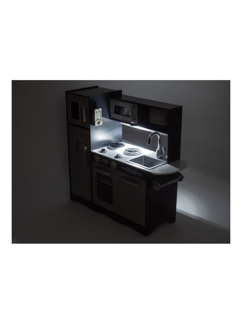 Cocina infantil de madera con LED y delantal 93x83 Mamabrum N/D - Kiabi